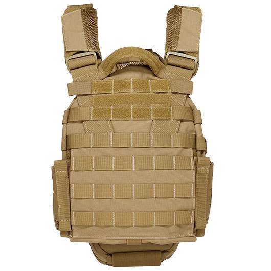 WoSport ARC-Style Tactical Plate Carrier Molle-Plattentrger Weste verstellbar Coyote Brown Bild 1