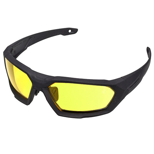 Revision Sonnenbrille ShadowStrike Yellow Deluxe Kit schwarz inkl. 3 Wechselglsern und Brillenetui Bild 2