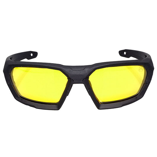 Revision Sonnenbrille ShadowStrike Yellow Deluxe Kit schwarz inkl. 3 Wechselglsern und Brillenetui Bild 5