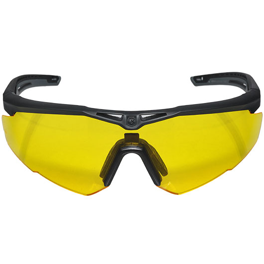 Revision Schutzbrille StingerHawk Yellow Deluxe Kit schwarz inkl. 3 Wechselglsern und Brillenetui Bild 6