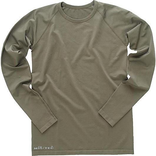 Langarmshirt Mil-Tec Sports oliv