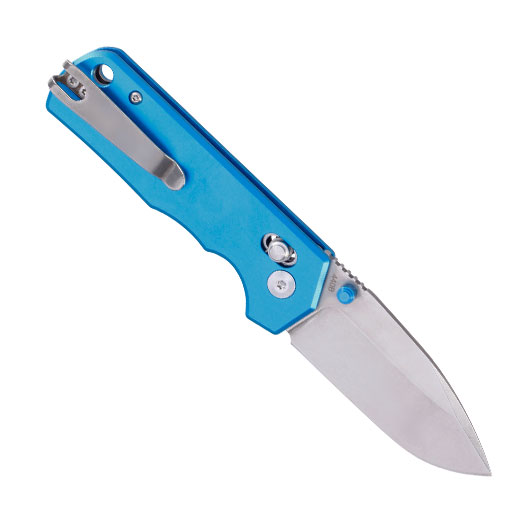 Magnum Einhandmesser Rockstub Blue Elox blau stonewash inkl. Grtelclip Bild 1