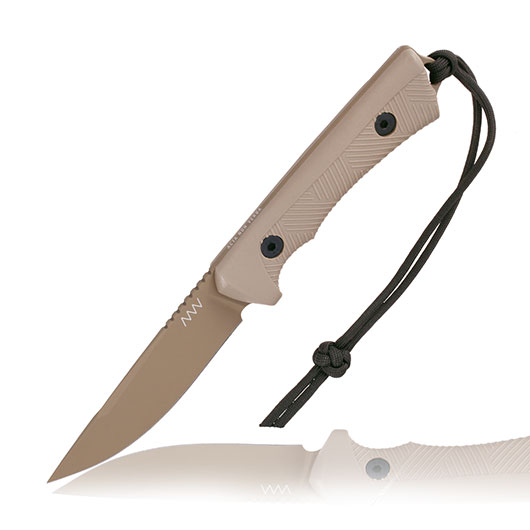 ANV Knives Outdoormesser P200 Sleipner Stahl Cerakote coyote inkl. Kydexscheide