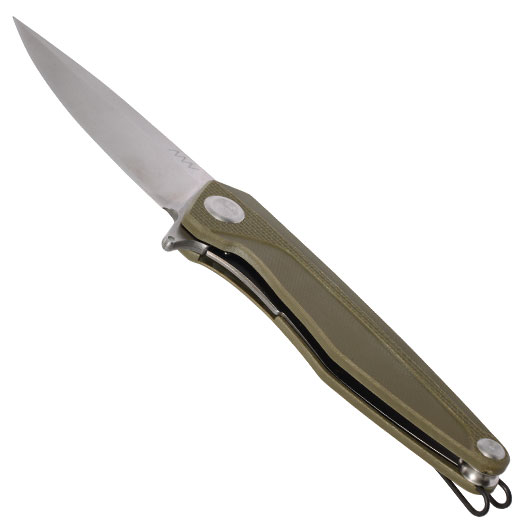 ANV Knives Einhandmesser Z300 G10 Sleipner Stahl oliv/stonewash inkl. Grtelclip Bild 2