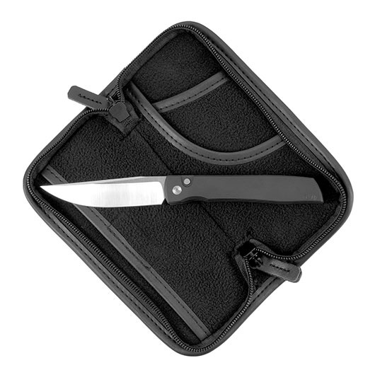 Bker Springmesser Urban Trapper Automatik schwarz inkl. Filz-Etui und Grtelclip Bild 6