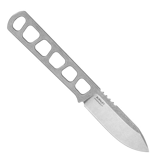 Bker Neck Knife BFF Packlite silber inkl. Kydexscheide und Kugelkette Bild 1