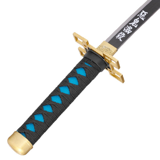 Haller Mini Katana Demon Slayer Muichiro schwarz/blau inkl. Scheide und Schwertstnder Bild 7