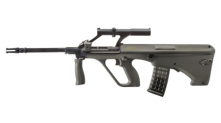 Versandrcklufer ASG Steyr Mannlicher AUG A1 Sportline Komplettset S-AEG 6mm BB oliv-grau Bild 1