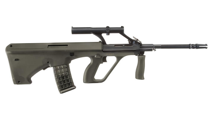 Versandrcklufer ASG Steyr Mannlicher AUG A1 Sportline Komplettset S-AEG 6mm BB oliv-grau Bild 2