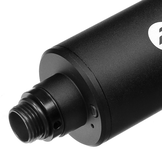 Acetech Lighter R Aluminium Silencer Mini Tracer Unit inkl. LiPo Akku 11mm+ / 14mm- schwarz Bild 5