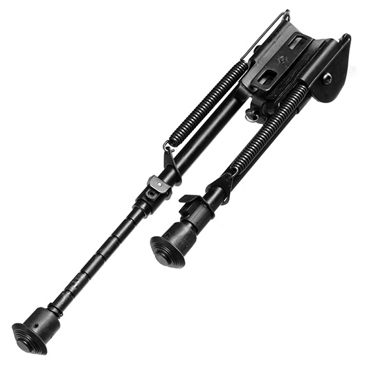 CCOP USA Multi-Function Zweibein mit 21mm / Sniper / Lauf Halterung 190 - 295 mm schwarz Bild 4