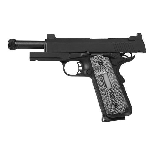 KLI M1911 Silent Hawk Vollmetall CO2 BlowBack 6mm BB schwarz Bild 2