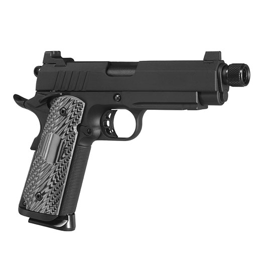 KLI M1911 Silent Hawk Vollmetall CO2 BlowBack 6mm BB schwarz Bild 7