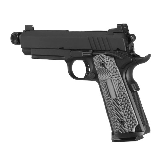 KLI M1911 Silent Hawk Vollmetall CO2 BlowBack 6mm BB schwarz Bild 8