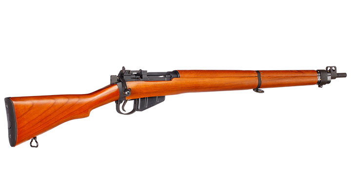 G&G Lee-Enf. SMLE No.4 MK1 Vollmetall Gas Bolt-Action Gewehr 6mm BB Echtholz Bild 3