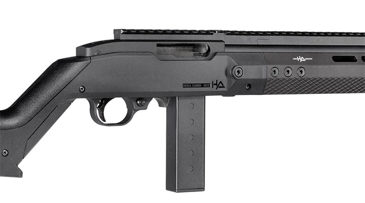 ASG H-22 STC Hera Arms Hybrid Series Vollmetall Gas-Blow-Back 6mm BB schwarz Bild 7