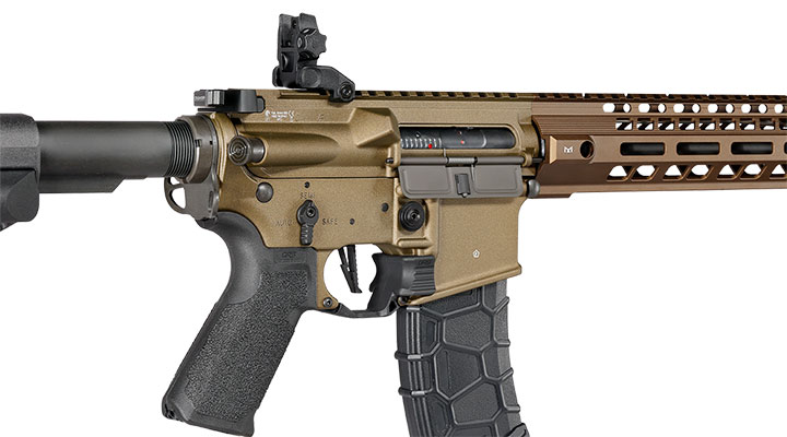 VFC Avalon Saber Carbine Vollmetall Gate Aster System S-AEG 6mm BB tan Bild 8