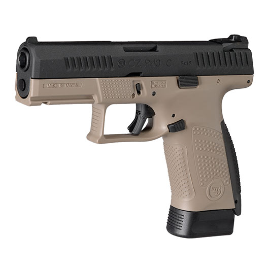 KJ Works CZ P-10 C mit Metallschlitten CO2BB 6mm BB Dualtone