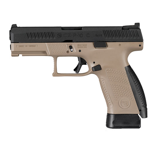 KJ Works CZ P-10 C mit Metallschlitten CO2BB 6mm BB Dualtone Bild 1