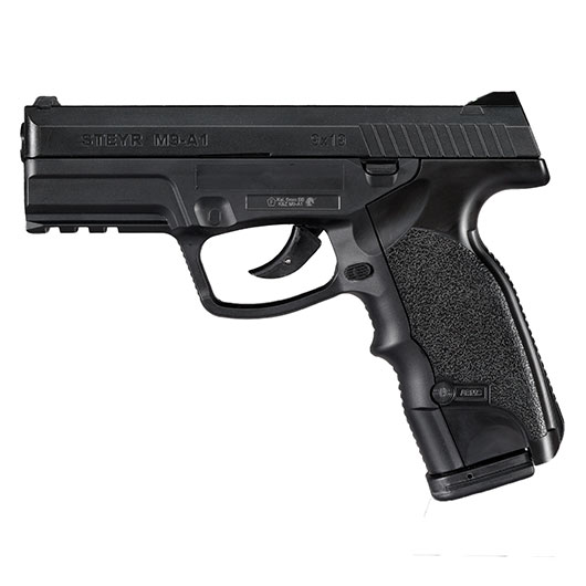 ASG Steyr M9A1 Polymergehuse CO2 NBB 6mm BB schwarz - Low Power Version Bild 1