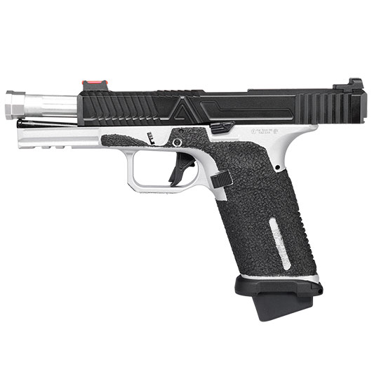 RWA Agency Arms EXA mit Metallschlitten Gas-Blow-Back 6mm BB Cerakote Silver Limited Edition Bild 2