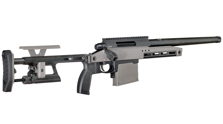 Silverback TAC-41 A mit Aluminium Chassis Bolt Action Snipergewehr Springer 6mm BB Wolf Grey Bild 3