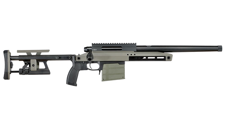 Silverback TAC-41 A mit Aluminium Chassis Bolt Action Snipergewehr Springer 6mm BB oliv Bild 2