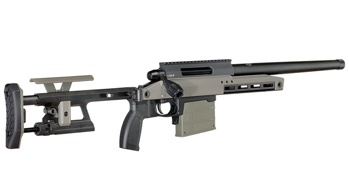 Silverback TAC-41 A mit Aluminium Chassis Bolt Action Snipergewehr Springer 6mm BB oliv Bild 3