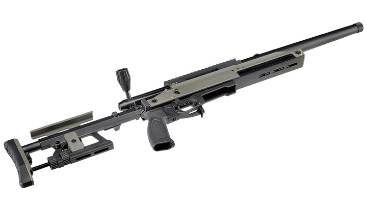 Silverback TAC-41 A mit Aluminium Chassis Bolt Action Snipergewehr Springer 6mm BB oliv Bild 4