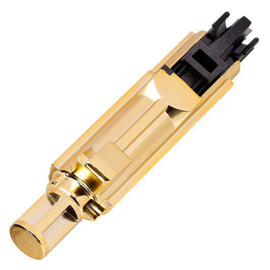 APS M4 / M16 CO2BB GBox Loading Nozzle komplett mit Dsengehuse gold - Softairgas-Version Bild 5