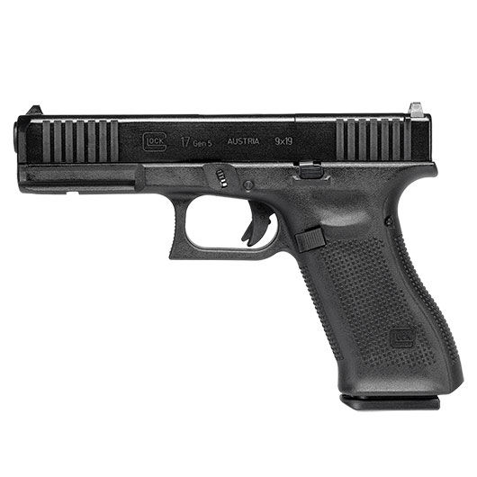 SRC Glock 17 Gen. 5 MOS mit Metallschlitten CO2 BlowBack 6mm BB schwarz Bild 1