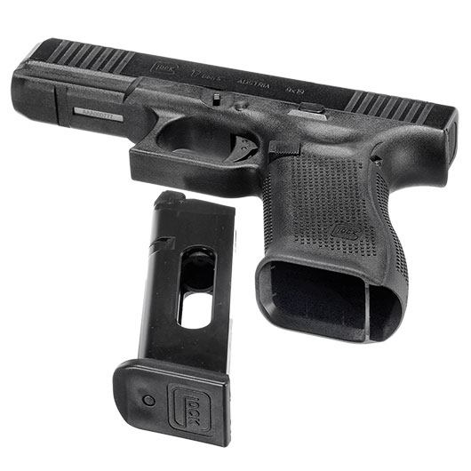 SRC Glock 17 Gen. 5 MOS mit Metallschlitten CO2 BlowBack 6mm BB schwarz Bild 6