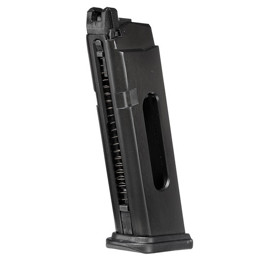 SRC Glock 17 Gen. 5 MOS CO2BB Magazin 18 Schuss schwarz - CO2-Version