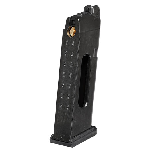 SRC Glock 17 Gen. 5 MOS CO2BB Magazin 18 Schuss schwarz - CO2-Version Bild 1