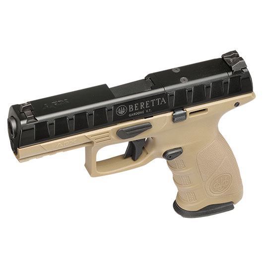 KWA Beretta APX RDO mit Metallschlitten GBB 6mm BB Flat Dark Earth Bild 9