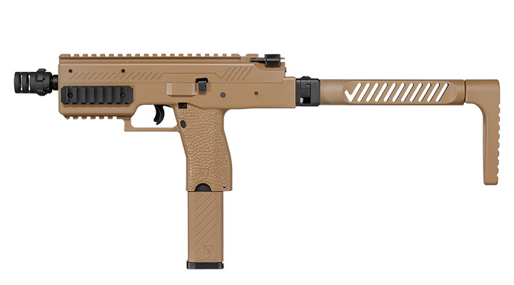 Vorsk VMP-1 PDW Polymer SMG GBB 6mm BB tan Bild 1