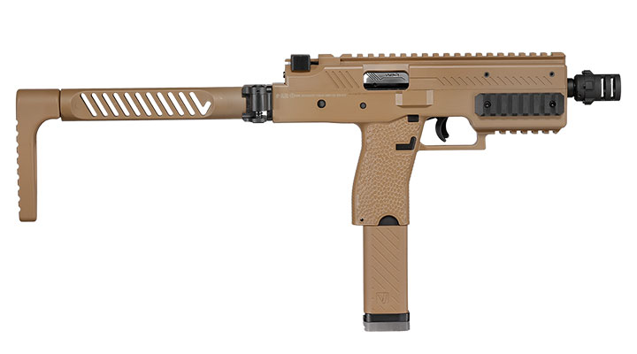 Vorsk VMP-1 PDW Polymer SMG GBB 6mm BB tan Bild 2