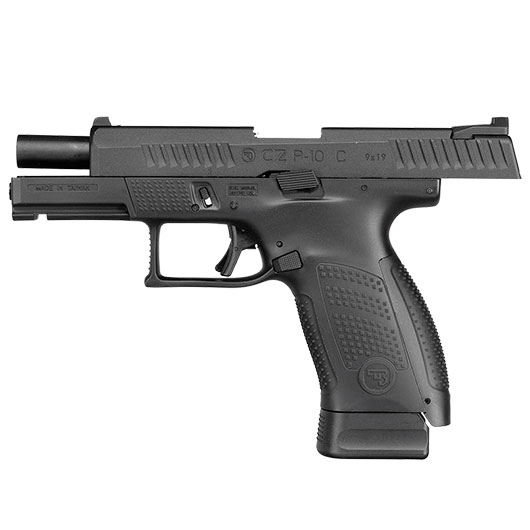 KJ Works CZ P-10 C mit Metallschlitten CO2BB 6mm BB schwarz Bild 2