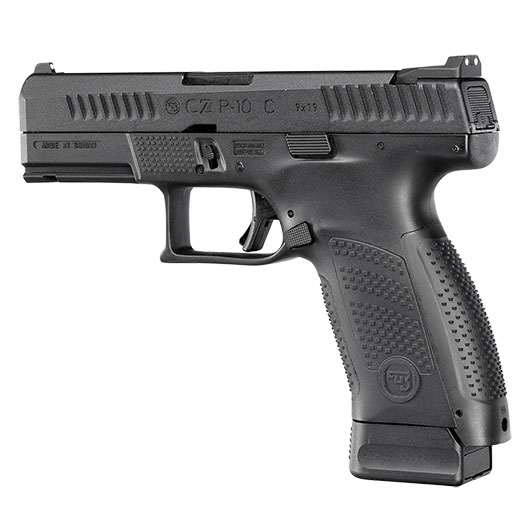 KJ Works CZ P-10 C mit Metallschlitten CO2BB 6mm BB schwarz Bild 8