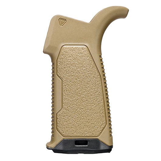 Strike Industries OMPG Overmolded Enhanced Pistol Grip Griffstck 15 Grad Flat Dark Earth f. VFC / WE / WA M4 GBB Serie Bild 4