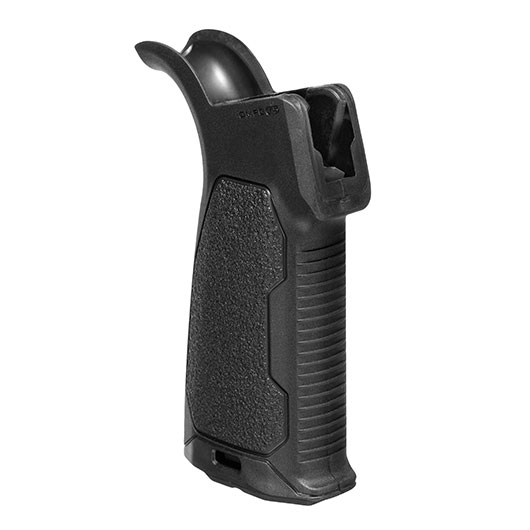 Strike Industries OMPG Overmolded Enhanced Pistol Grip Griffstck 15 Grad schwarz f. VFC / WE / WA M4 GBB Serie Bild 1