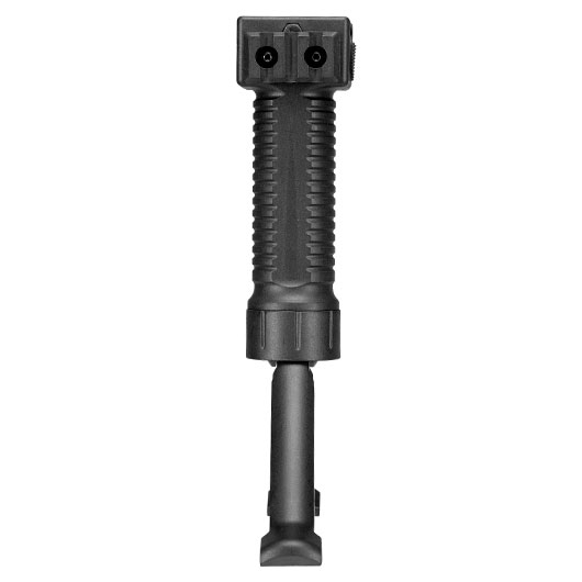 WoSport Tactical Bipod Frontgriff mit integriertem Zweibein f. 20 - 22mm Schienen schwarz Bild 10