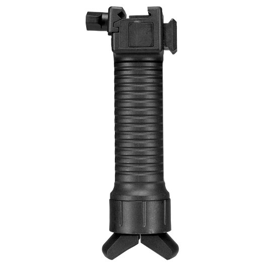 WoSport Tactical Bipod Frontgriff mit integriertem Zweibein f. 20 - 22mm Schienen schwarz Bild 6