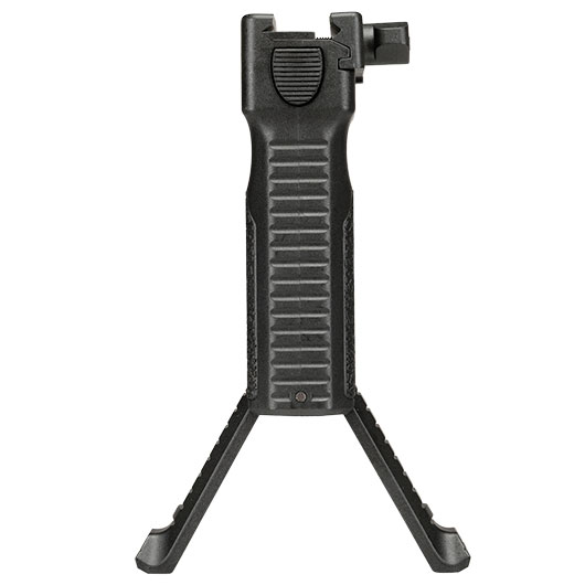 WoSport Tactical Bipod Frontgriff 2.0 mit integriertem Zweibein f. 20 - 22mm Schienen schwarz Bild 9