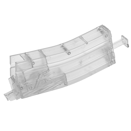 WoSport M4 / M16 Magazin-Style Speedloader fr 500 BBs transparent