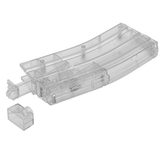 WoSport M4 / M16 Magazin-Style Speedloader fr 500 BBs transparent Bild 3