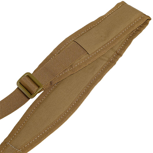 WoSport 2-Punkt Tragegurt Tactical Functional m. QD-Schnellverstellung Coyote Brown Bild 5