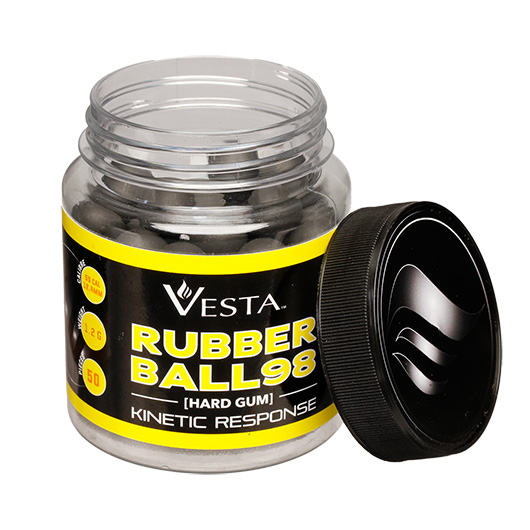 Vesta Rubberballs 98 Kaliber .50 schwarz 50 Stck Bild 2