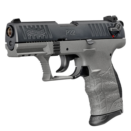 Walther P22Q Schreckschuss Pistole 9mm P.A.K. Cerakote Meteor Gray Sondermodell Bild 2