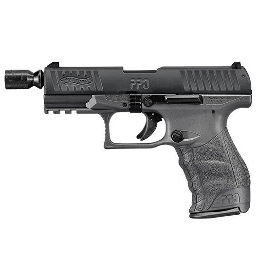 Walther PPQ M2 Schreckschuss Pistole 9mm P.A.K. Cerakote Tungsten Gray Sondermodell inkl. Leder-Passformholster Bild 10